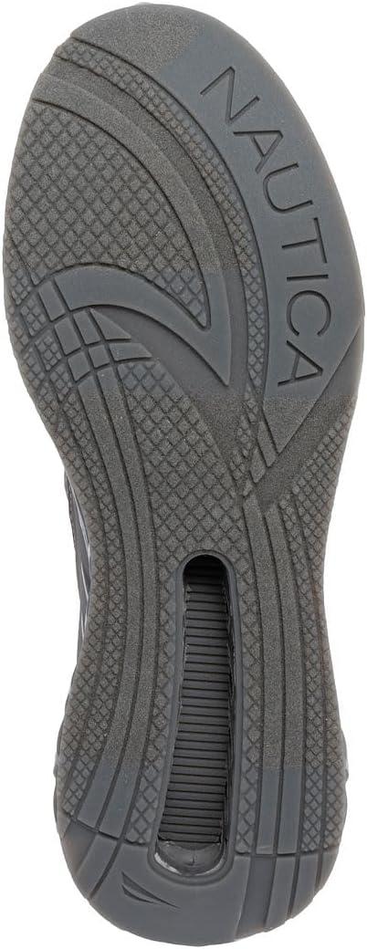 imageNautica Mens Casual Fashion Sneakers Lightweight LaceUp Athletic Walking Shoes for Gym amp Tennis ComfortableCharcoal Tonalwandal