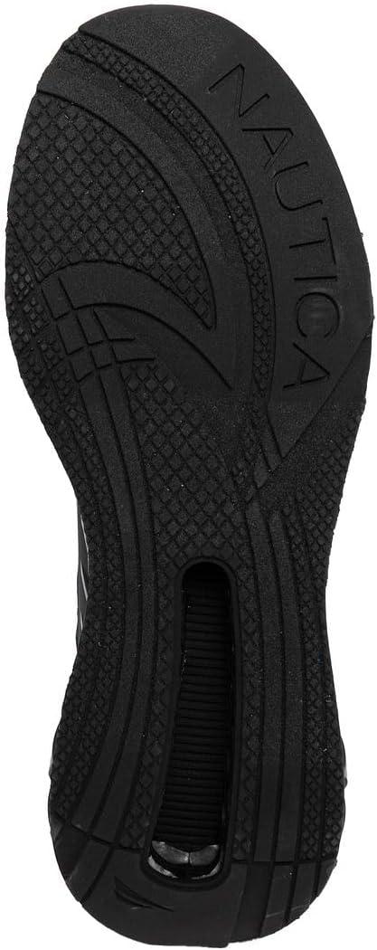imageNautica Mens Casual Fashion Sneakers Lightweight LaceUp Athletic Walking Shoes for Gym amp Tennis ComfortableNavy Blackwyern