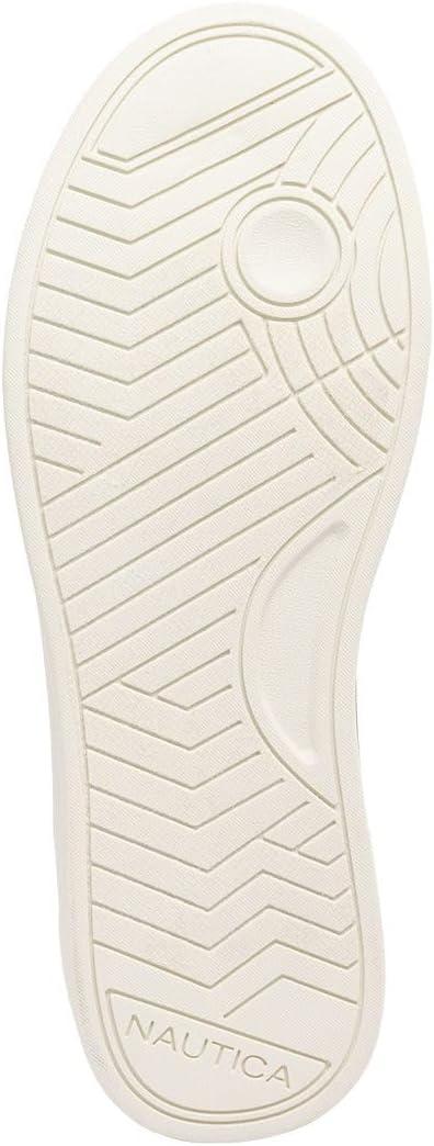 imageNautica Mens Classic LaceUp Low Top Fashion Sneaker Loafer Stylish and Comfortable Casual ShoeLight Taupecolson