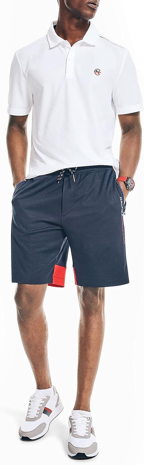 imageNautica Mens Competition Sustainably Crafted 9 Performance ShortNavy