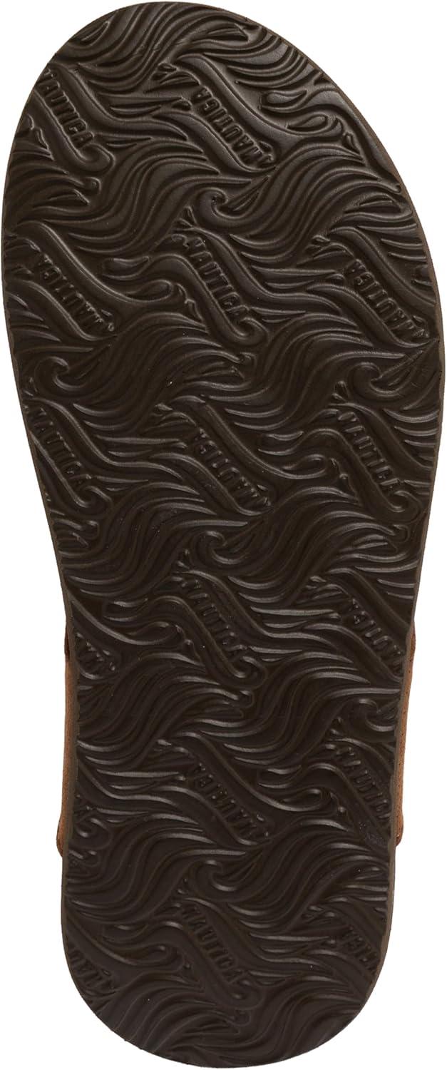 imageNautica Mens Flip Flop Shower Sandals Slides Comfortable Waterproof Beach Footwear SlipOn Thong MediumWide WidthCognacwelsey