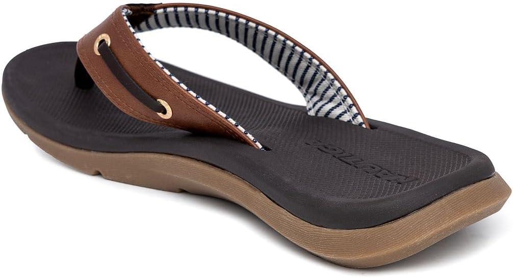 imageNautica Mens Flip Flop Shower Sandals Slides Comfortable Waterproof Beach Footwear SlipOn Thong MediumWide WidthTancasted