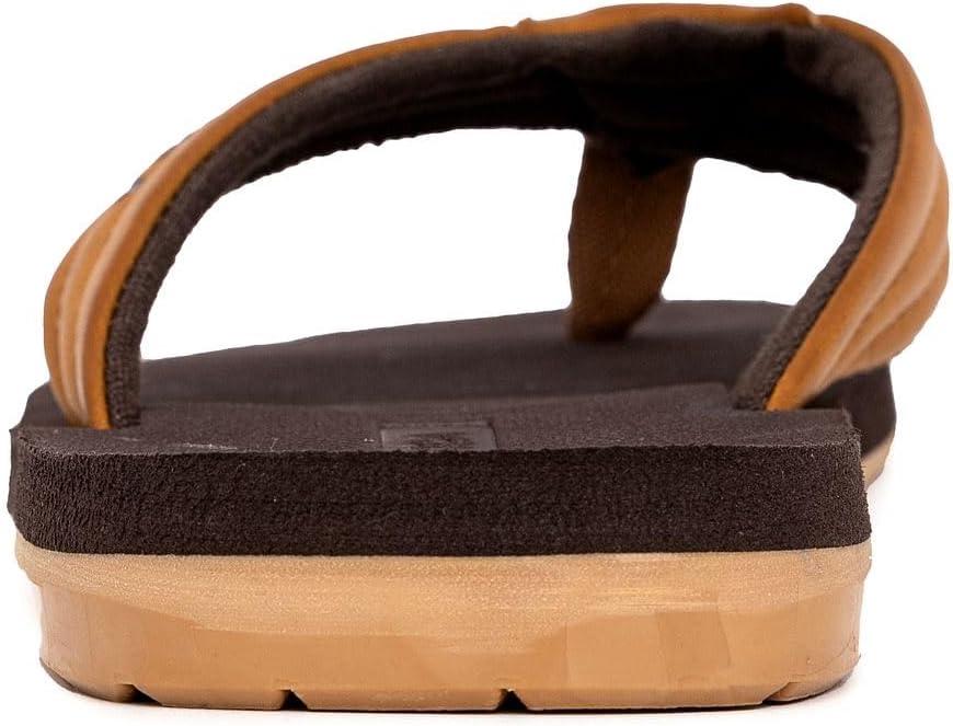 imageNautica Mens Flip Flop Shower Sandals Slides Comfortable Waterproof Beach Footwear SlipOn Thong MediumWide WidthTantapped