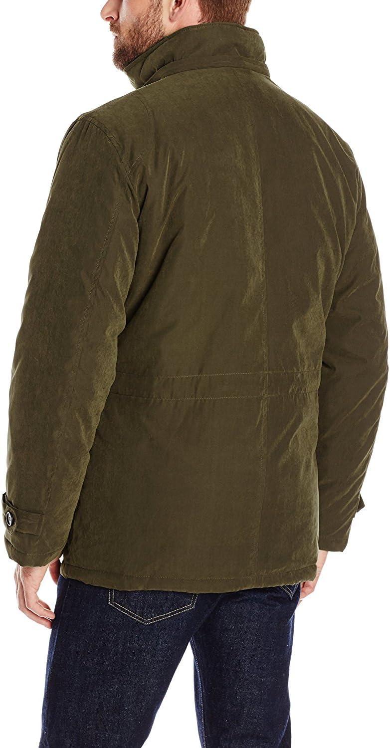 imageNautica Mens Heavyweight Puffer Jacket Parka Winter Coat Regular Big amp Tall SizesForest Night