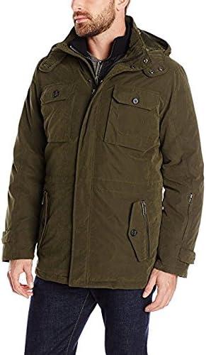 imageNautica Mens Heavyweight Puffer Jacket Parka Winter Coat Regular Big amp Tall SizesForest Night