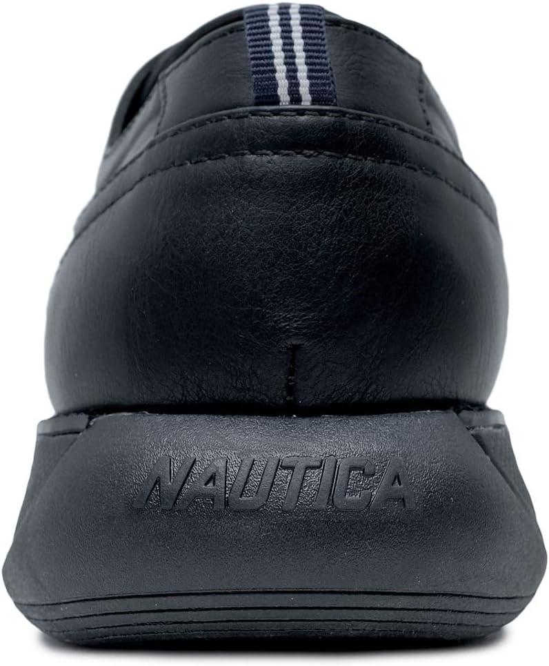 imageNautica Mens Knit Dress Oxford Dress Sneakers Breathable Stylish Lightweight amp Comfortable Ideal for Business or WalkingBlack Blackajax