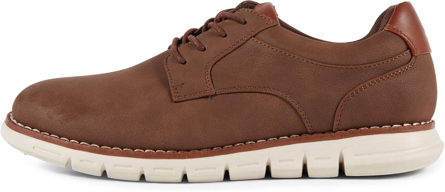 imageNautica Mens Knit Dress Oxford Dress Sneakers Breathable Stylish Lightweight amp Comfortable Ideal for Business or WalkingBrowneliam