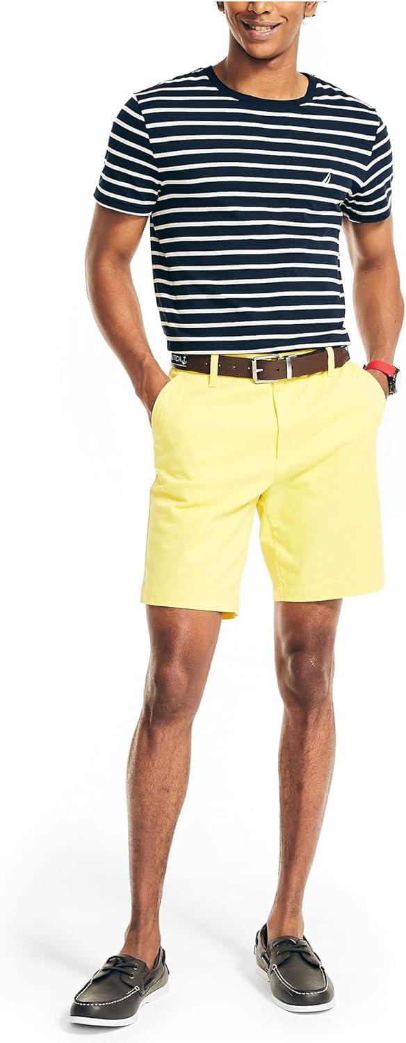 imageNautica Mens Nautica 85 Deck ShortAspen Gold