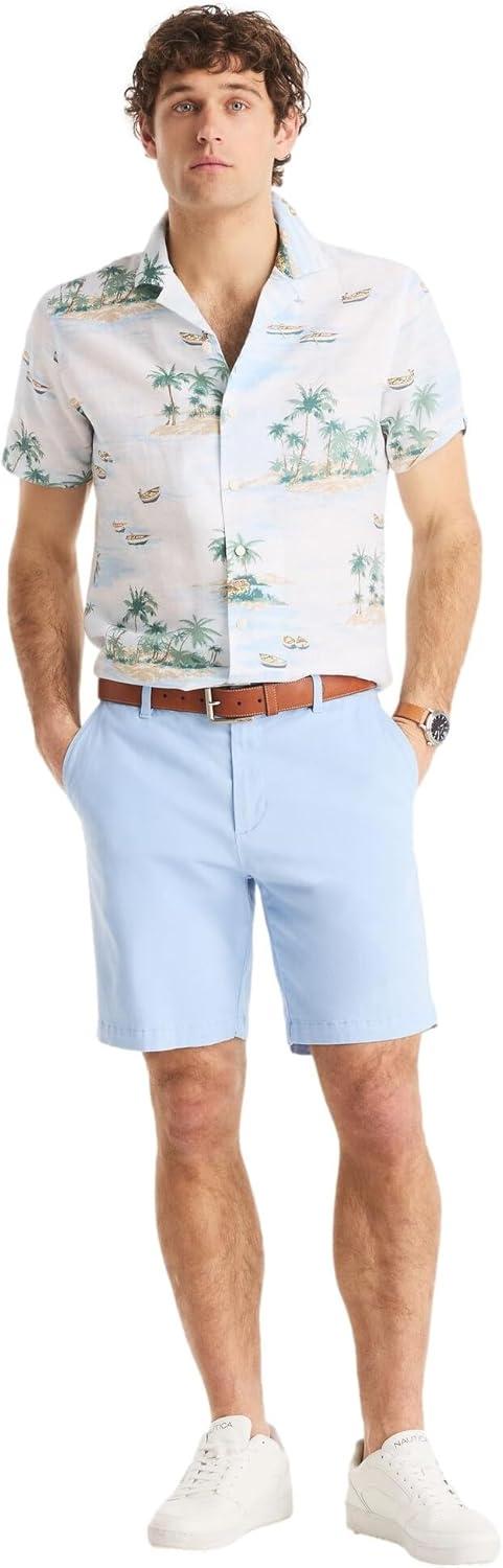 imageNautica Mens Nautica 85 Deck ShortCerulean Blue