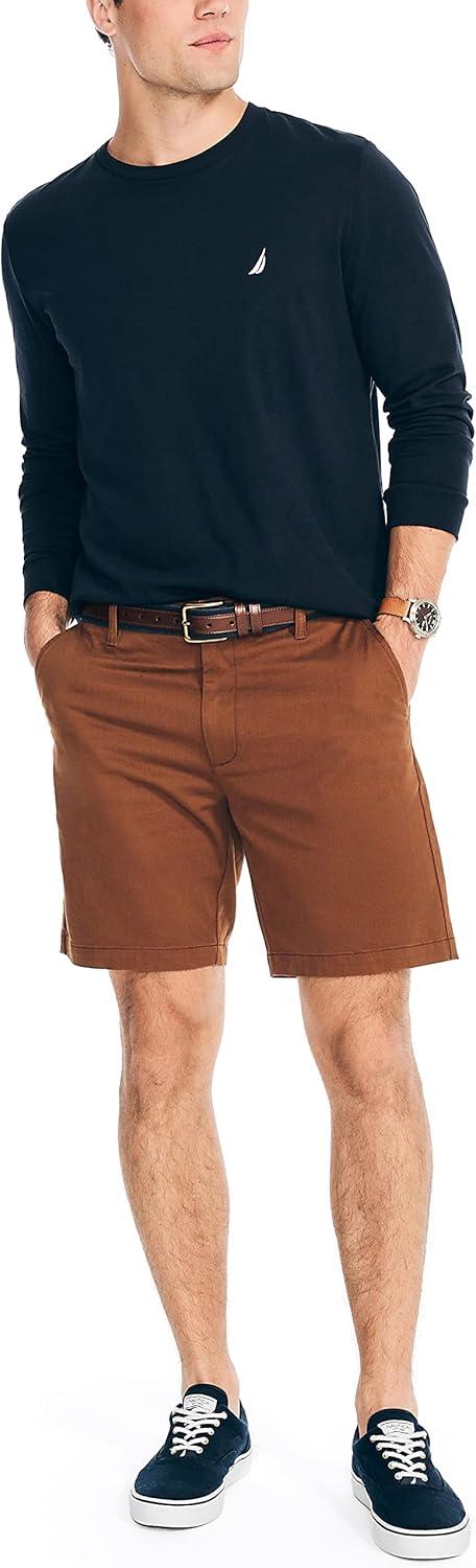 imageNautica Mens Nautica 85 Deck ShortCoconut Shell