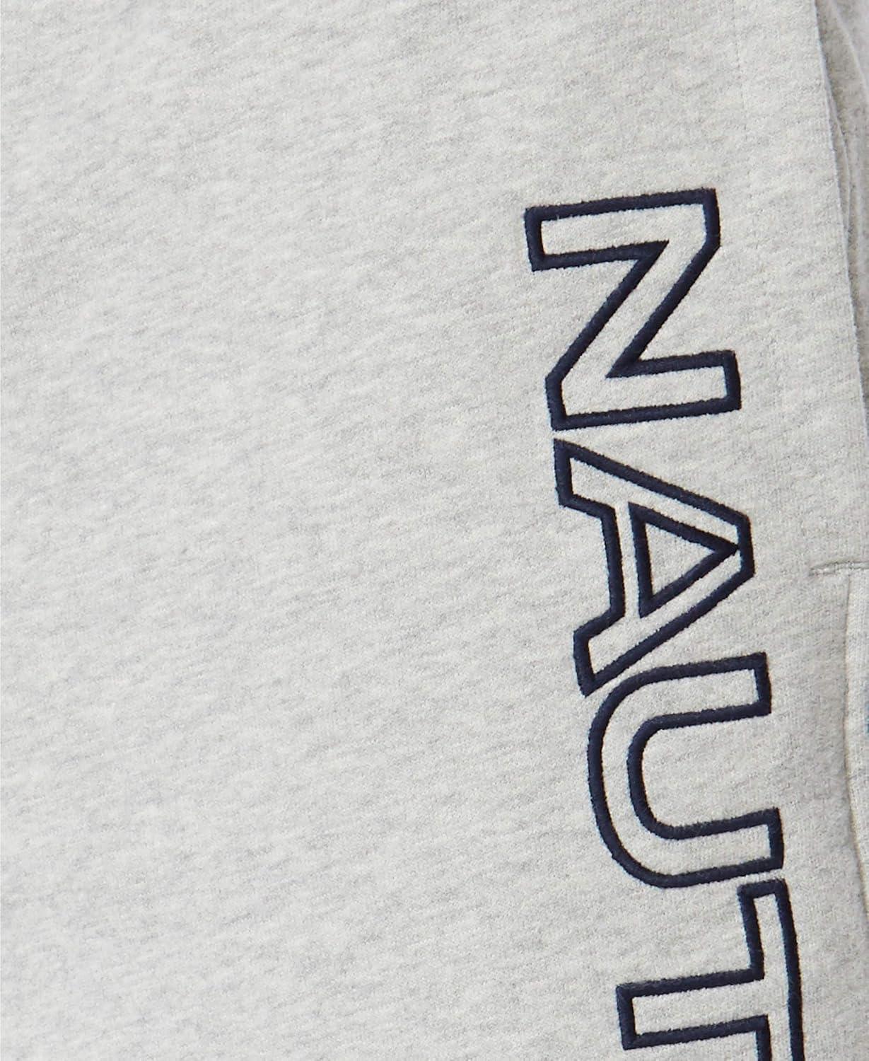 imageNautica Mens Nautica Mens Fleece Logo ShortsGrey Heather