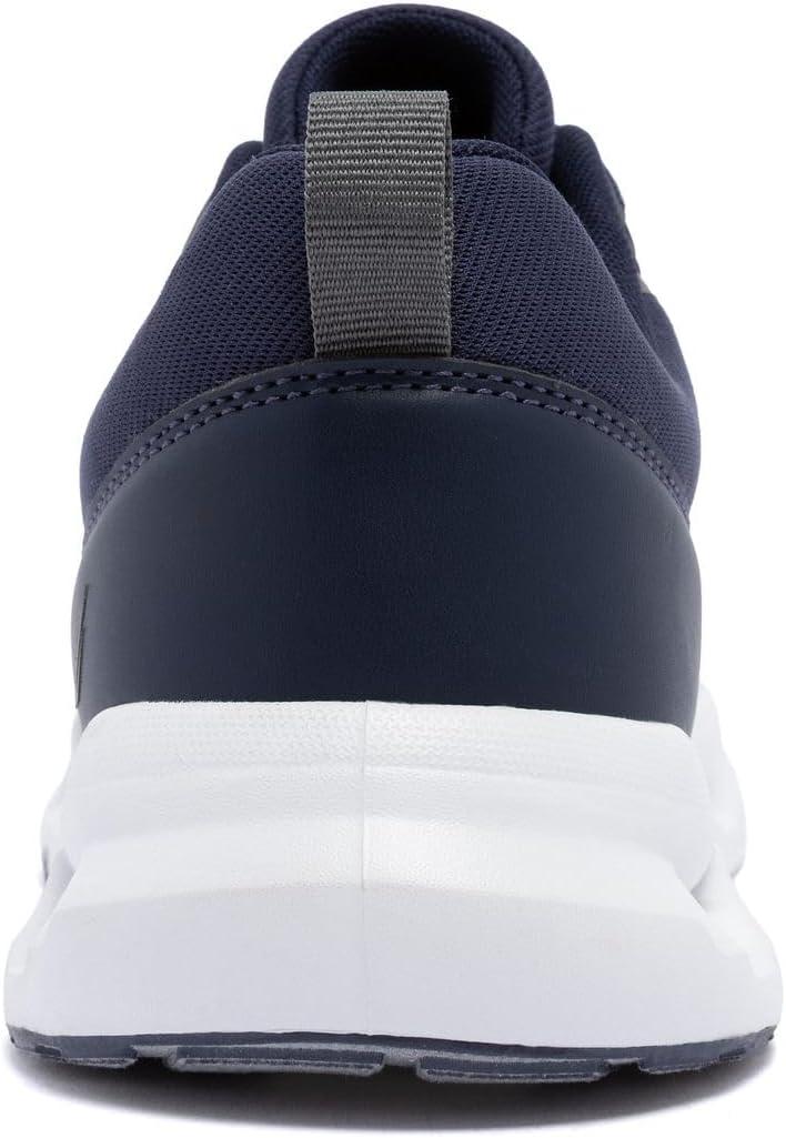 imageNautica Mens Running Sneakers Sport Fashion LaceUp Athletic Soft Shoes for Gym Tennis Men Cushioned Breathable Lightweight amp ComfortableNavy Charcoalbolang