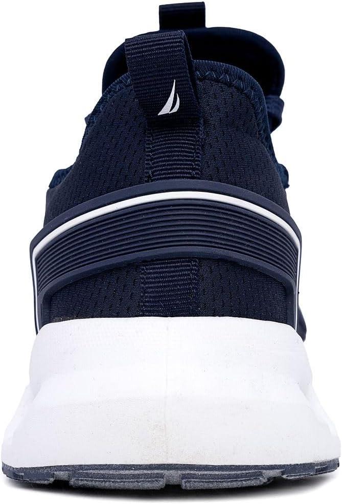 imageNautica Mens Running Sneakers Sport Fashion LaceUp Athletic Soft Shoes for Gym Tennis Men Cushioned Breathable Lightweight amp ComfortableNavy White Cailen