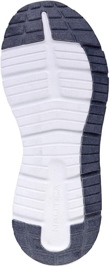 imageNautica Mens Running Sneakers Sport Fashion LaceUp Athletic Soft Shoes for Gym Tennis Men Cushioned Breathable Lightweight amp ComfortableNavy White Cailen