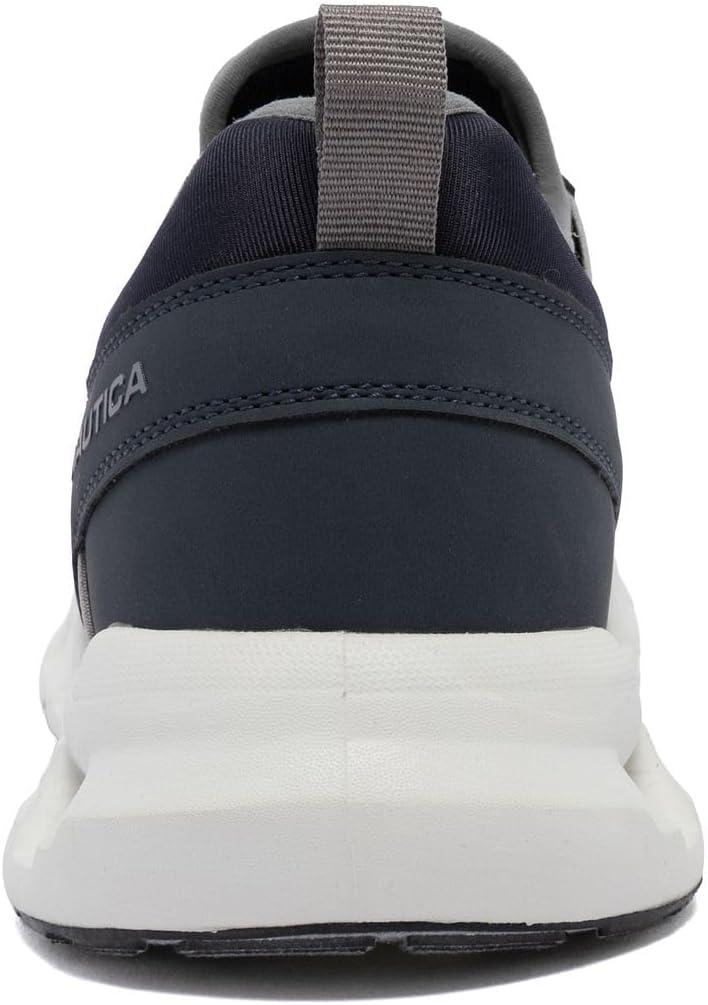 imageNautica Mens Running Sneakers Sport Fashion LaceUp Athletic Soft Shoes for Gym Tennis Men Cushioned Breathable Lightweight amp ComfortableNavy Zer