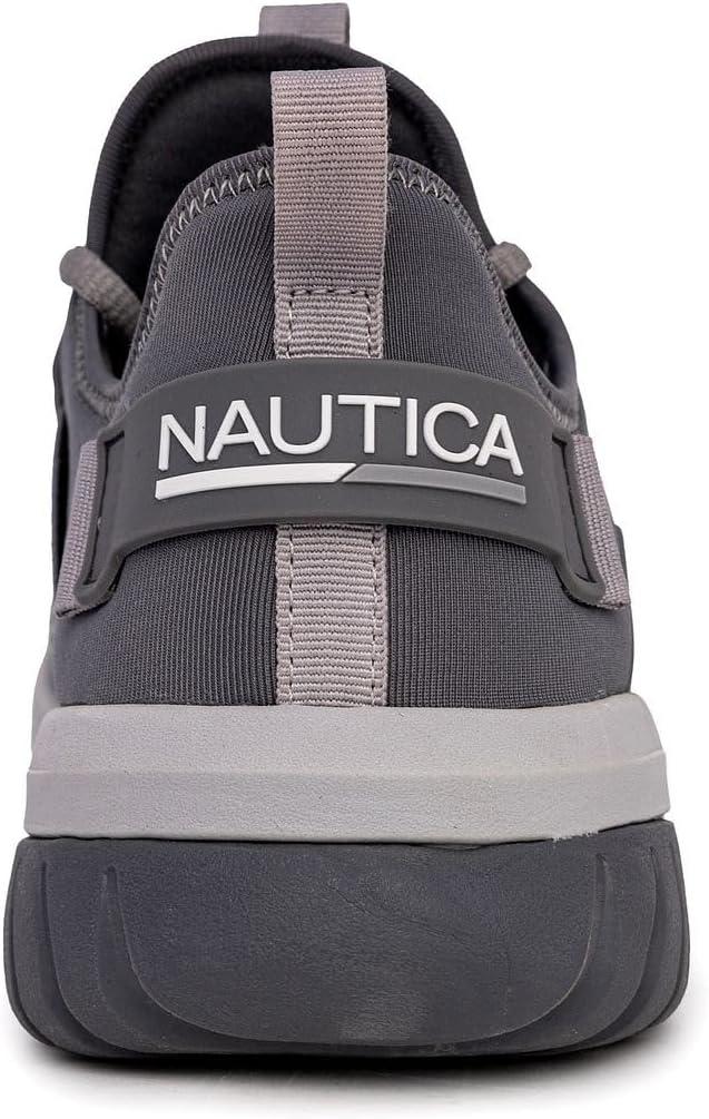imageNautica Mens Sneakers Athletic Comfortable Casual LaceUp Fashion Walking ShoesGrey Mix Geoff