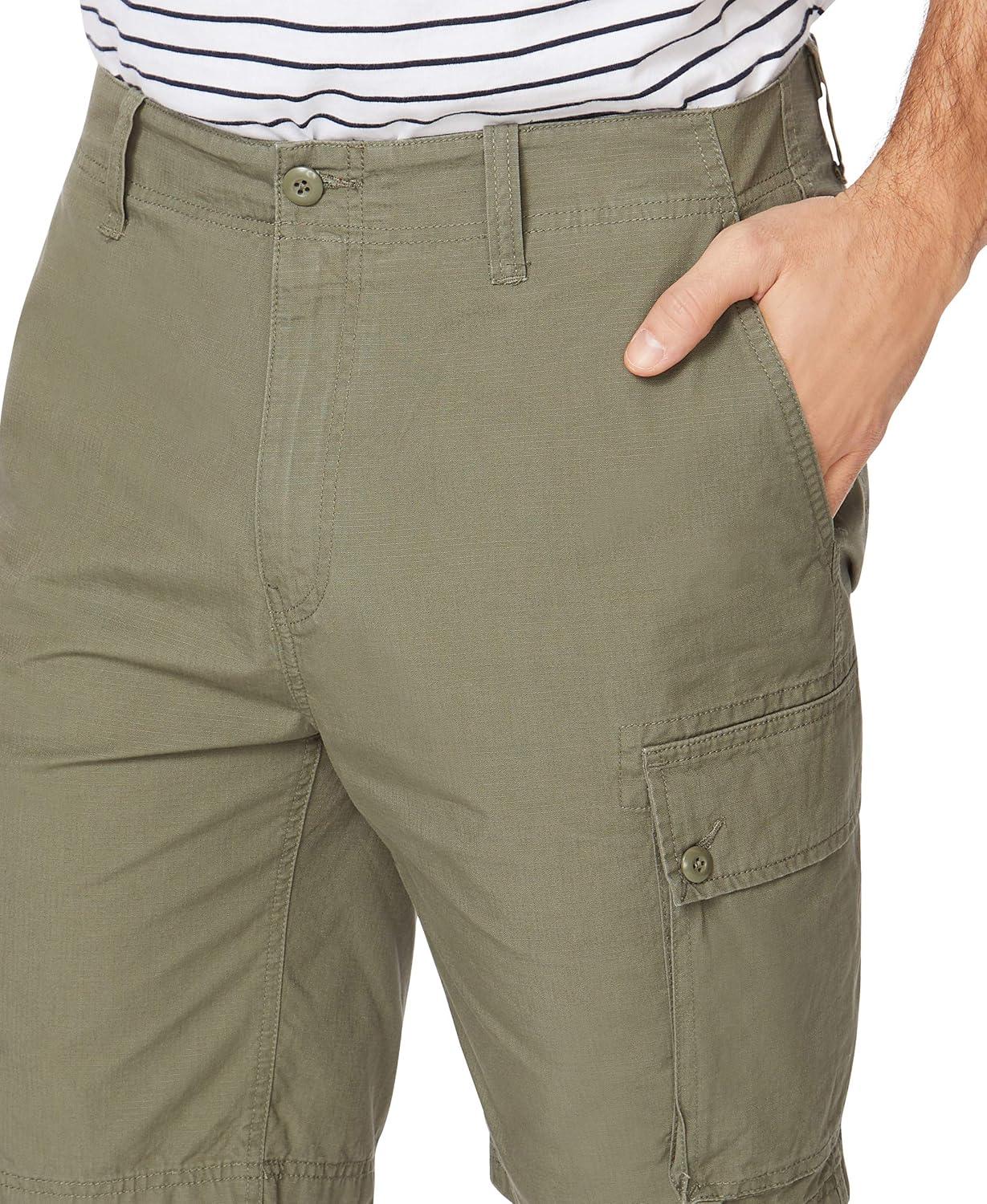 imageNautica Mens Walk ShortsOlive