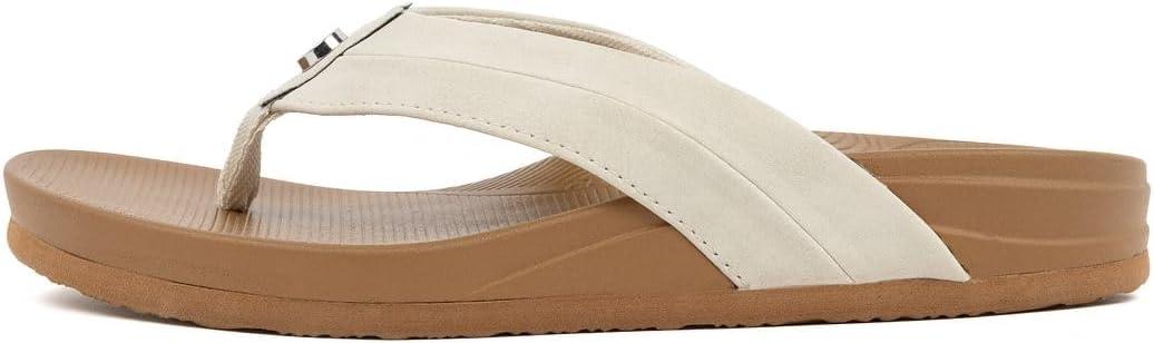 imageNautica Womens Casual Thong FlipFlop SandalsSnowanglin