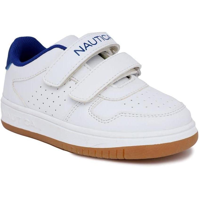 imageNautica Kids Double Strap Athletic SneakersWhite Colbaltstafford