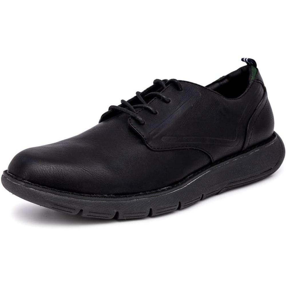 imageNautica Mens Knit Dress Oxford Dress Sneakers Breathable Stylish Lightweight amp Comfortable  Ideal for Business or WalkingBlack Blackajax