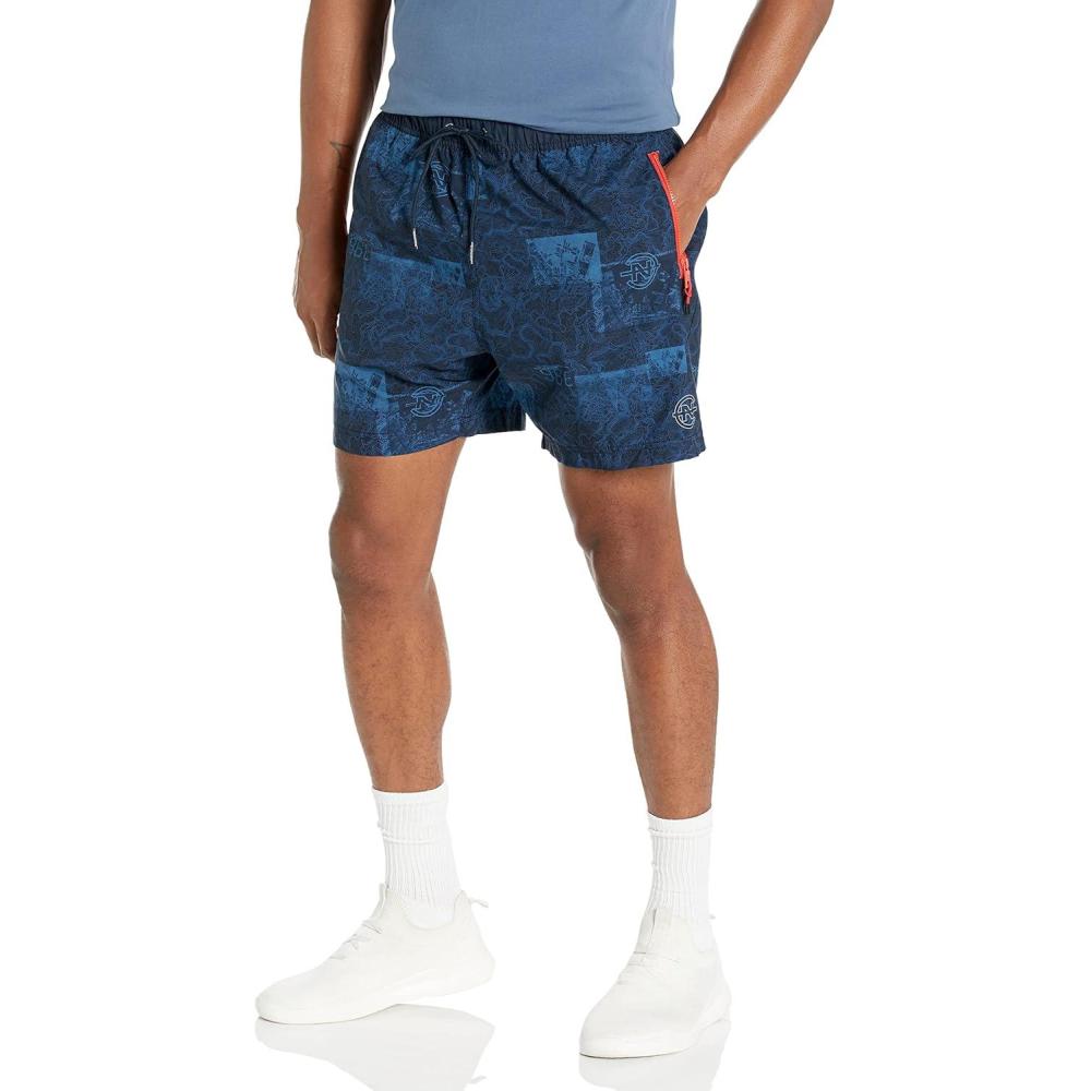 imageNautica Mens Nautica Competition Sustainably Crafted 6 Performance ShortNavy Multi