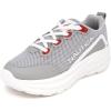 Grey White Red-mariln