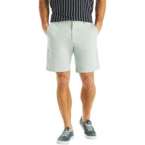 Nautica Mens Nautica 8.5″ Deck Short(Bay Blue)
