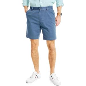 Nautica Mens Nautica 8.5″ Deck Short(Blue Indigo)