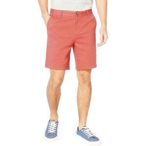 Nautica Mens Nautica 8.5″ Deck Short(Mineral Red)