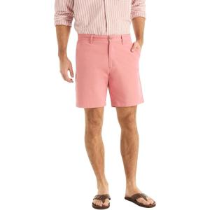 Nautica Mens Nautica 8.5″ Deck Short(Pale Coral)