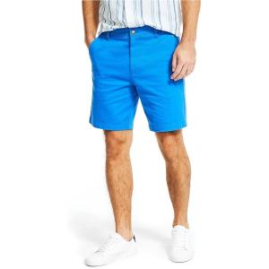 Nautica Mens Nautica 8.5″ Deck Short(Spinner Blue)