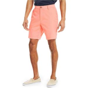 Nautica Mens Nautica 8.5″ Deck Short(Sugar Coral)