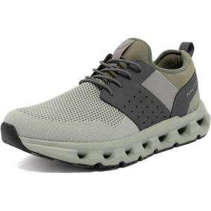 Nautica Mens Running Sneakers Sport Fashion Lace-Up Athletic Soft Shoes for Gym Tennis Men – Cushioned, Breathable, Lightweight & Comfortable(Moss Grey Zer)