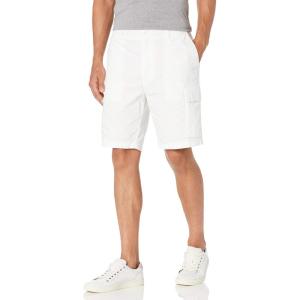 Nautica Men’s Walk Shorts(Bright White)