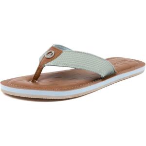 Nautica Women’s Casual Thong Flip-Flop Sandals(Sage)