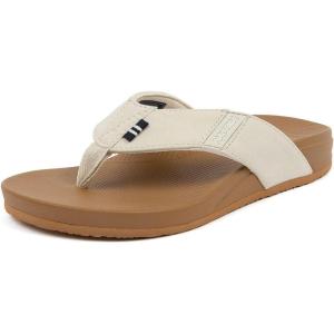 Nautica Women’s Casual Thong Flip-Flop Sandals(Snow-welsey)