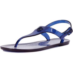 Nautica Women’s Thong Strap Sandal, Flip-Flop Boat Slide(Navy-gustava)