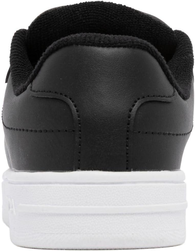 imageNautica Boys Girls Casual Fashion Shoes Comfortable Soccer Classic Walking Tennis Sneakers for Kids Breathable Lightweight amp Flexible Lace UpBungeeBlack Whitescottford