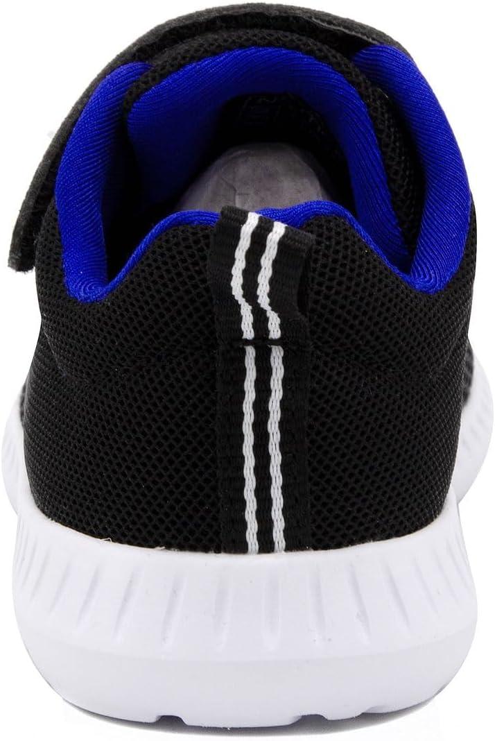 imageNautica Kids Fashion Sneaker Athletic Running Shoe with One Strap Boys GirlsToddlerLittle KidBlack Blue