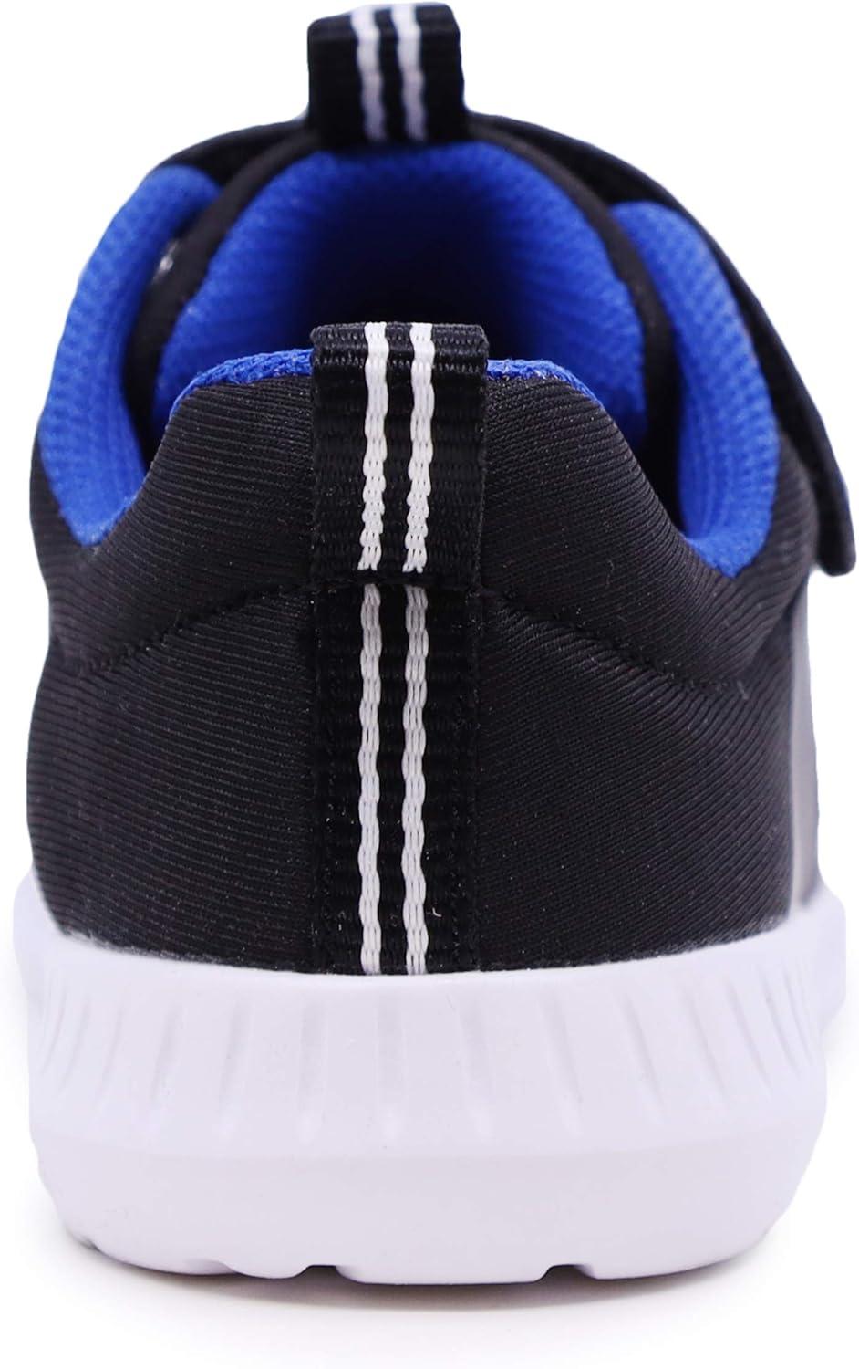 imageNautica Kids Fashion Sneaker Athletic Running Shoe with One Strap Boys GirlsToddlerLittle KidBlack Mesh Cobalt