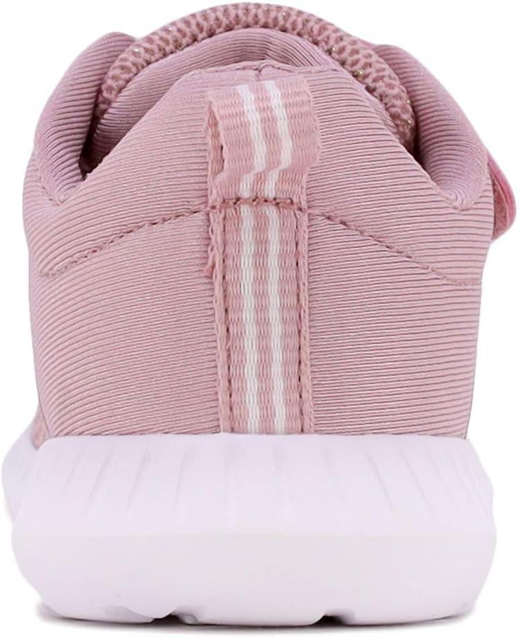 imageNautica Kids Fashion Sneaker Athletic Running Shoe with One Strap Boys GirlsToddlerLittle KidMauve Sparkle