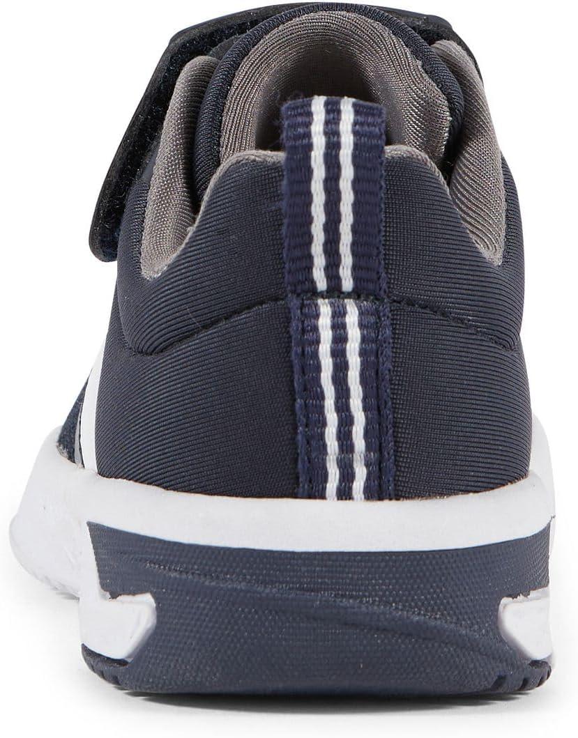 imageNautica Kids Fashion Sneaker Athletic Running Shoe with One Strap Boys GirlsToddlerLittle KidNavy Greybreck