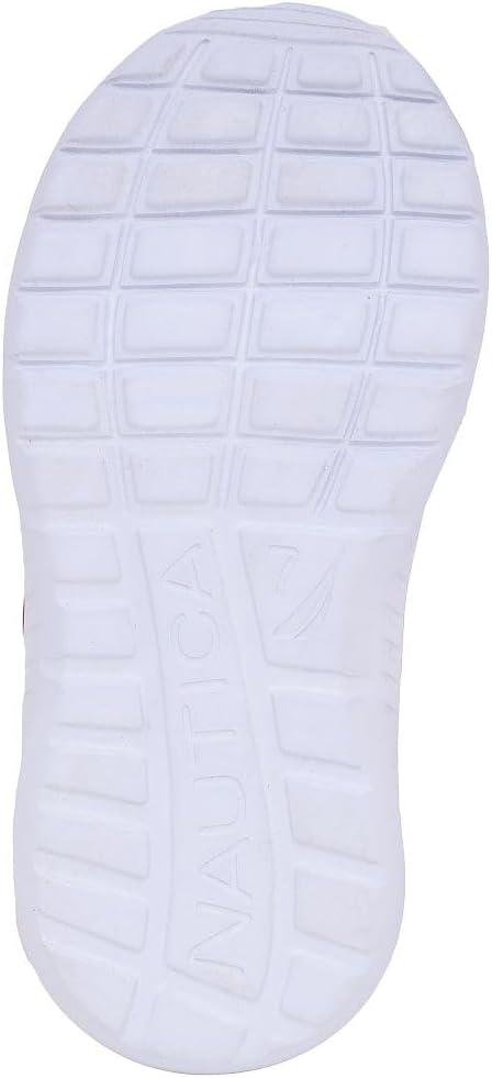 imageNautica Kids Fashion Sneaker Athletic Running Shoe with One Strap Boys GirlsToddlerLittle KidNavy White