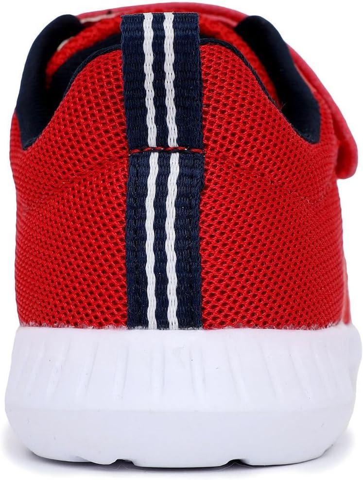 imageNautica Kids Fashion Sneaker Athletic Running Shoe with One Strap Boys GirlsToddlerLittle KidRed