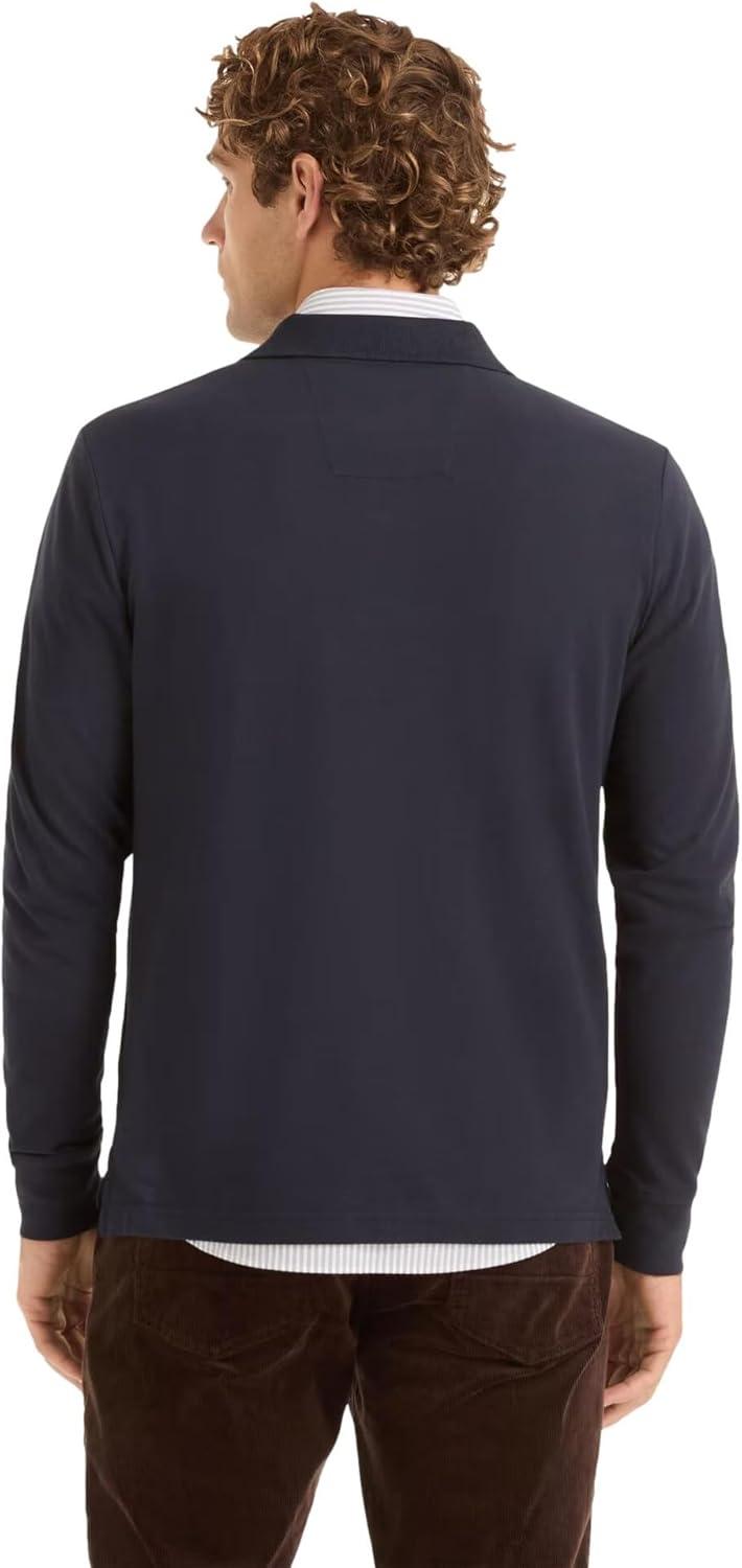 imageNautica Mens Nautica Classic Fit LongSleeve Deck PoloNautica Classic Fit LongSleeve Deck PoloFrench Navy