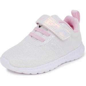 Nautica Kids Fashion Sneaker Athletic Running Shoe with One Strap |Boys – Girls|(Toddler/Little Kid)(White Iridescent)
