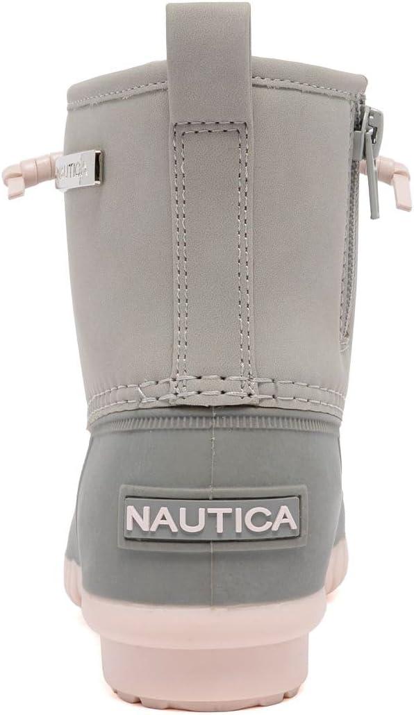 imageNautica Girls Waterproof Insulated Snow BootsGrey Frost