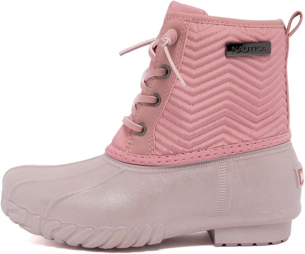 imageNautica Girls Waterproof Insulated Snow BootsPink Frost
