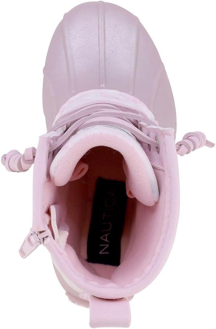 imageNautica Girls Waterproof Insulated Snow BootsPink Pearl Tie Dye