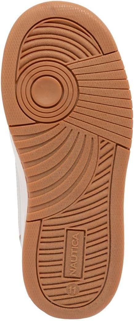 imageNautica Kids Adjustable Strap Shoes Comfortable Casual Sneakers for Boys and Girls Toddlers amp Little KidsBone Blockseaspray